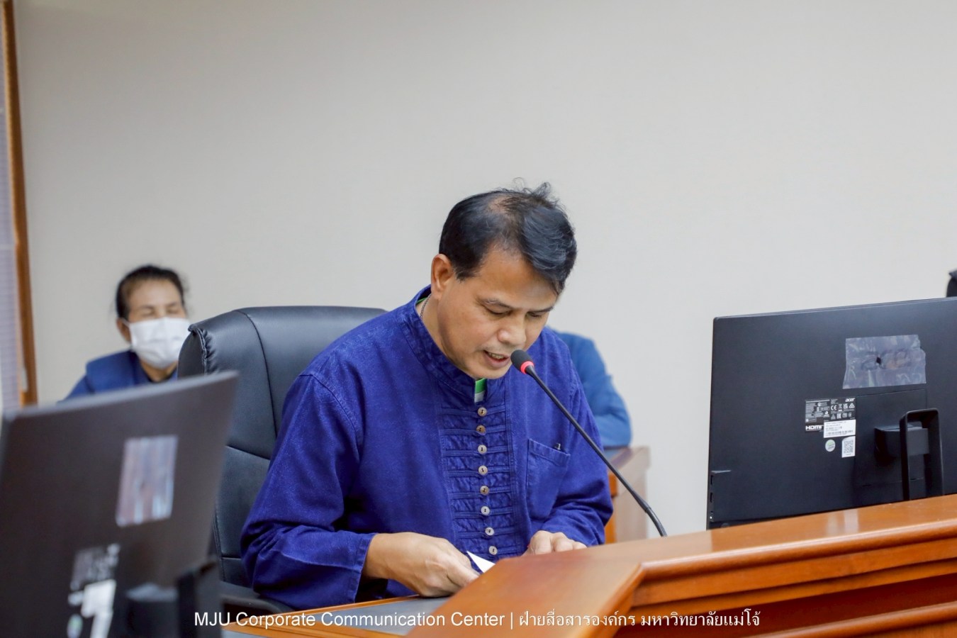 ม.แม่โจ้ ประชุมคณะกรรมการวัดธาราทิพย์ชัยประดิษฐ์ ในพระอุปภัมภ์ฯ ครั้งที่ 1/2569 เตรียมจัดพิธีถวายผ้าพระกฐินฯ