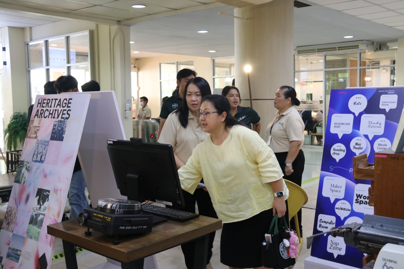 สำนักหอสมุด ม.แม่โจ้   จัดงาน “Library Open Week 2025 ”  สร้างประสบการณ์การเรียนรู้ สู่การพัฒนานวัตกรรม