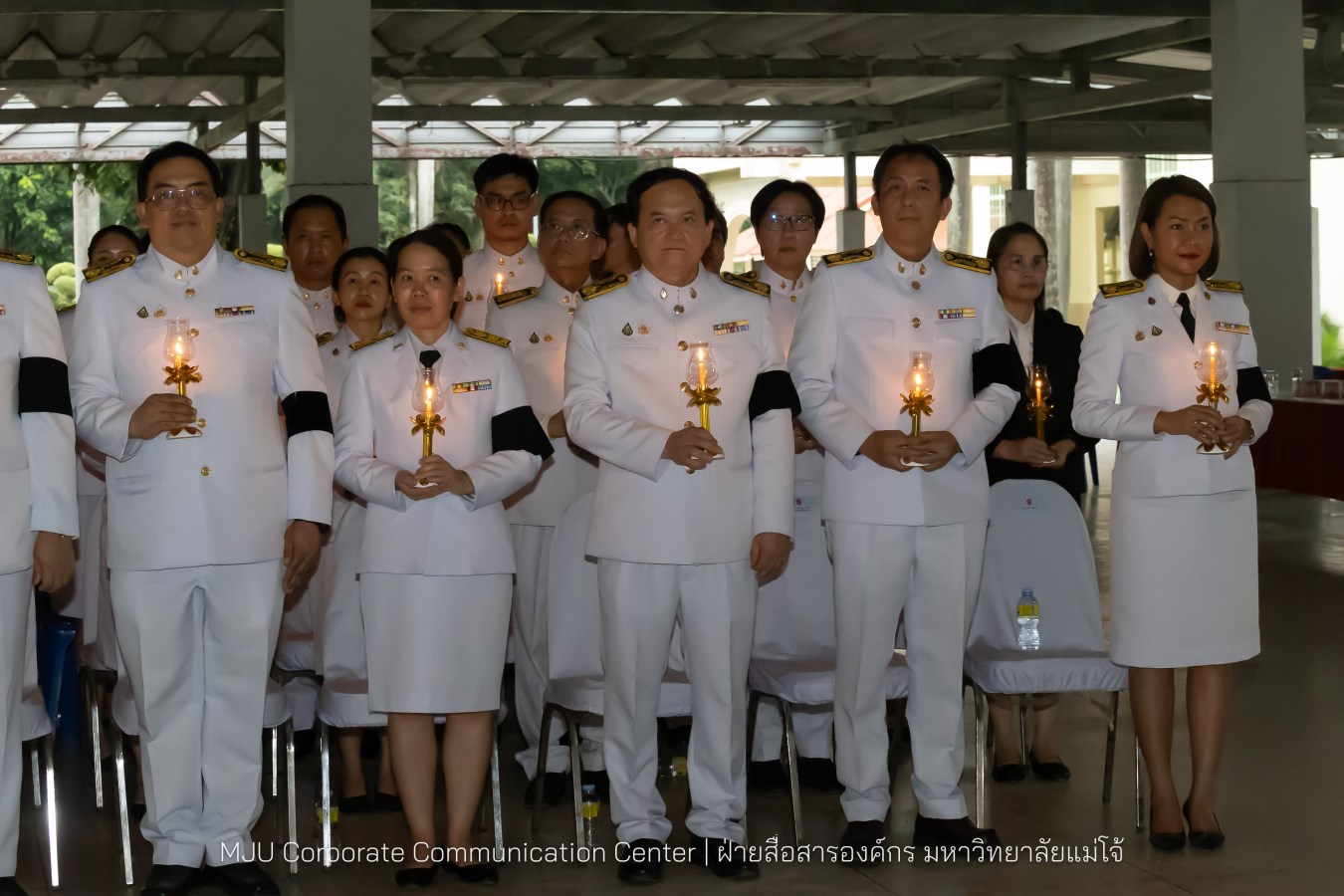 เนื่องในโอกาสวันเฉลิมพระชนมพรรษาพระบาทสมเด็จพระเจ้าอยู่หัว มหาวิทยาลัยแม่โจ้ จัดพิธีถวายพระพรชัยมงคล