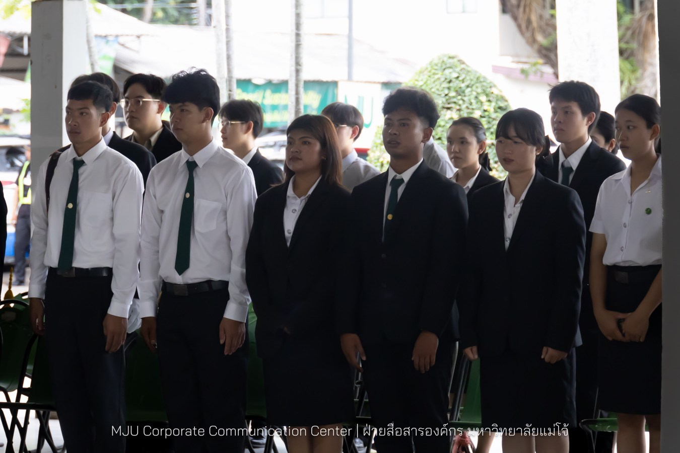 เนื่องในโอกาสวันเฉลิมพระชนมพรรษาพระบาทสมเด็จพระเจ้าอยู่หัว มหาวิทยาลัยแม่โจ้ จัดพิธีถวายพระพรชัยมงคล