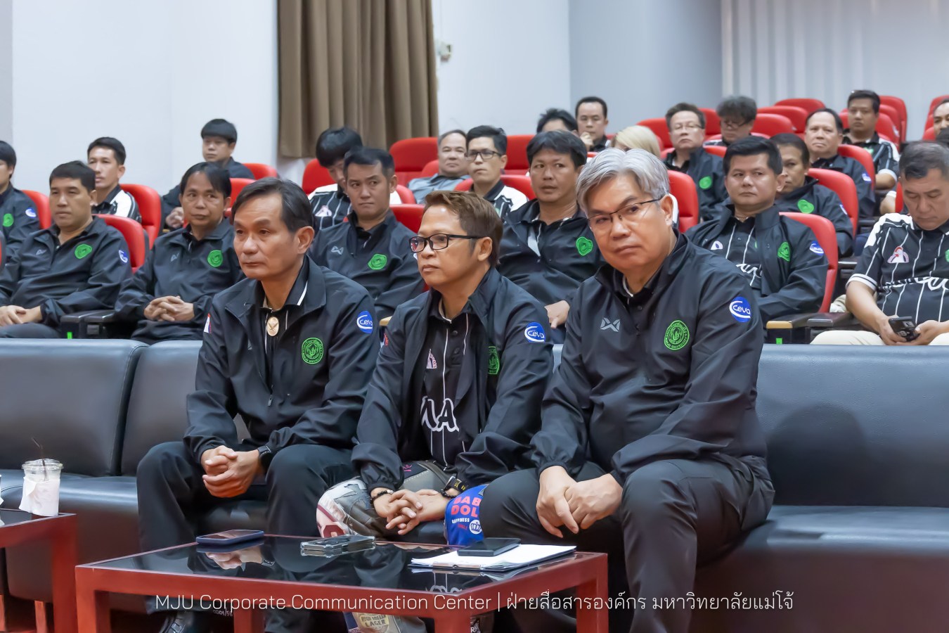 ทัพนักกีฬาบุคลากร ม.แม่โจ้ พร้อมลุยศึก “มศว.เกมส์”  การแข่งขันกีฬาบุคลากรมหาวิทยาลัยแห่งประเทศไทย ครั้งที่ ๔๒