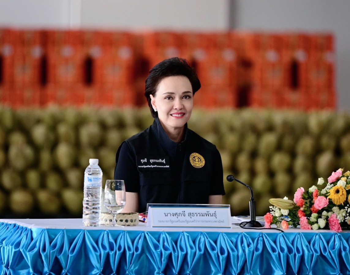 กระทรวงพาณิชย์หนุน ม.แม่โจ้–ชุมพร ใช้นวัตกรรมผลิตปุ๋ยอินทรีย์จากเปลือกทุเรียน มุ่งสู่ Zero Waste