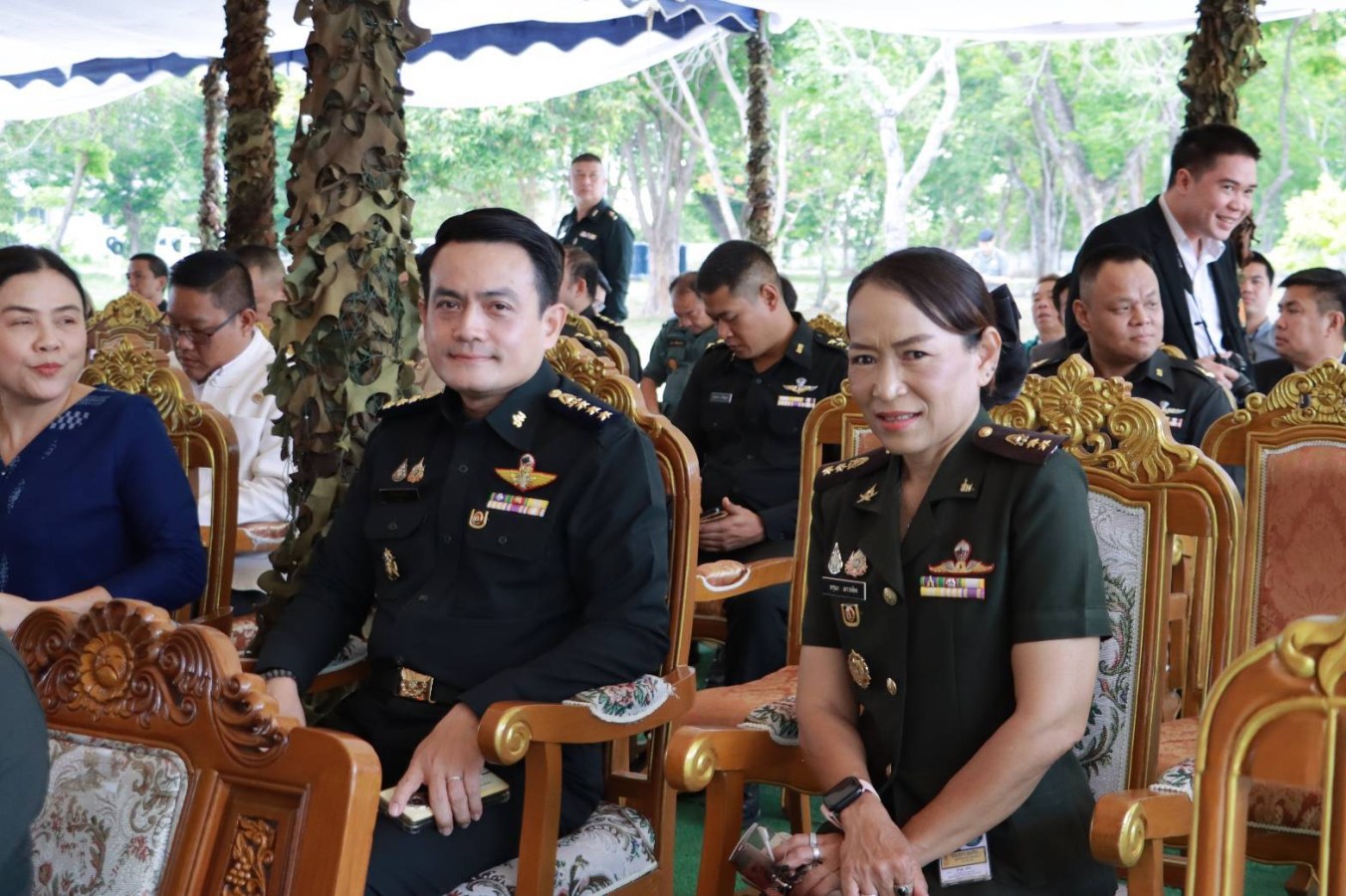 ม.แม่โจ้ ร่วมงานทำบุญวันสถาปนาหน่วย ศูนย์การฝึกนักศึกษาวิชาทหาร มณฑลทหารบกที่ 33 ครบรอบปีที่ 36