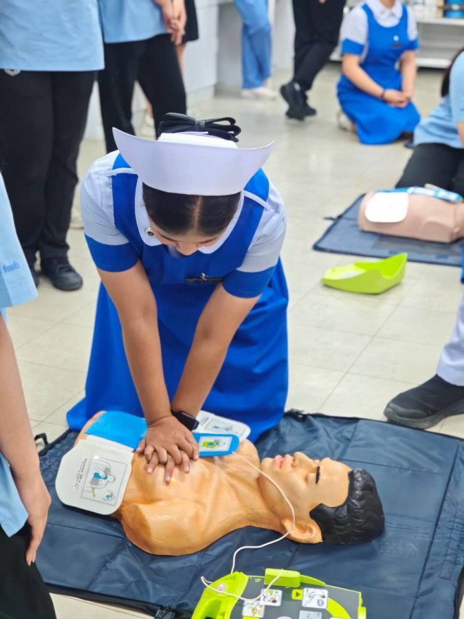 เปิดประสบการณ์สู่เส้นทางพยาบาล คณะพยาบาลศาสตร์ ต้อนรับนักเรียนโรงเรียนตากพิทยาคมร่วมกิจกรรม 