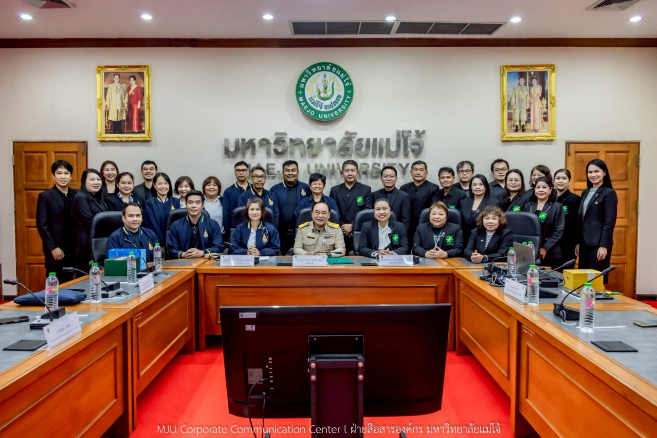 สภาคณาจารย์และผู้ปฏิบัติงานสถาบันพระบรมราชชนกเข้าศึกษาดูงานสภาพนักงาน ม.แม่โจ้