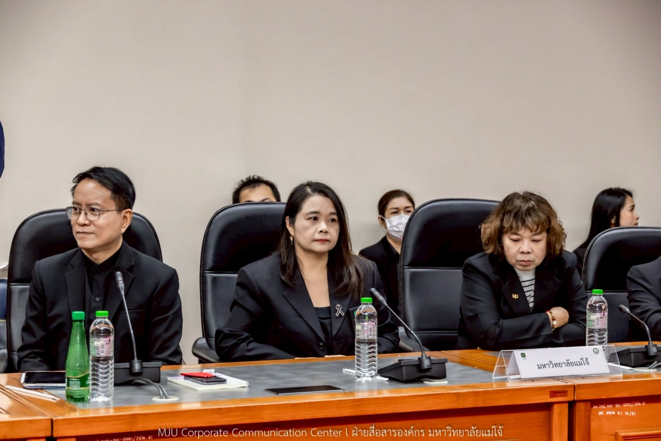 สภาคณาจารย์และผู้ปฏิบัติงานสถาบันพระบรมราชชนกเข้าศึกษาดูงานสภาพนักงาน ม.แม่โจ้