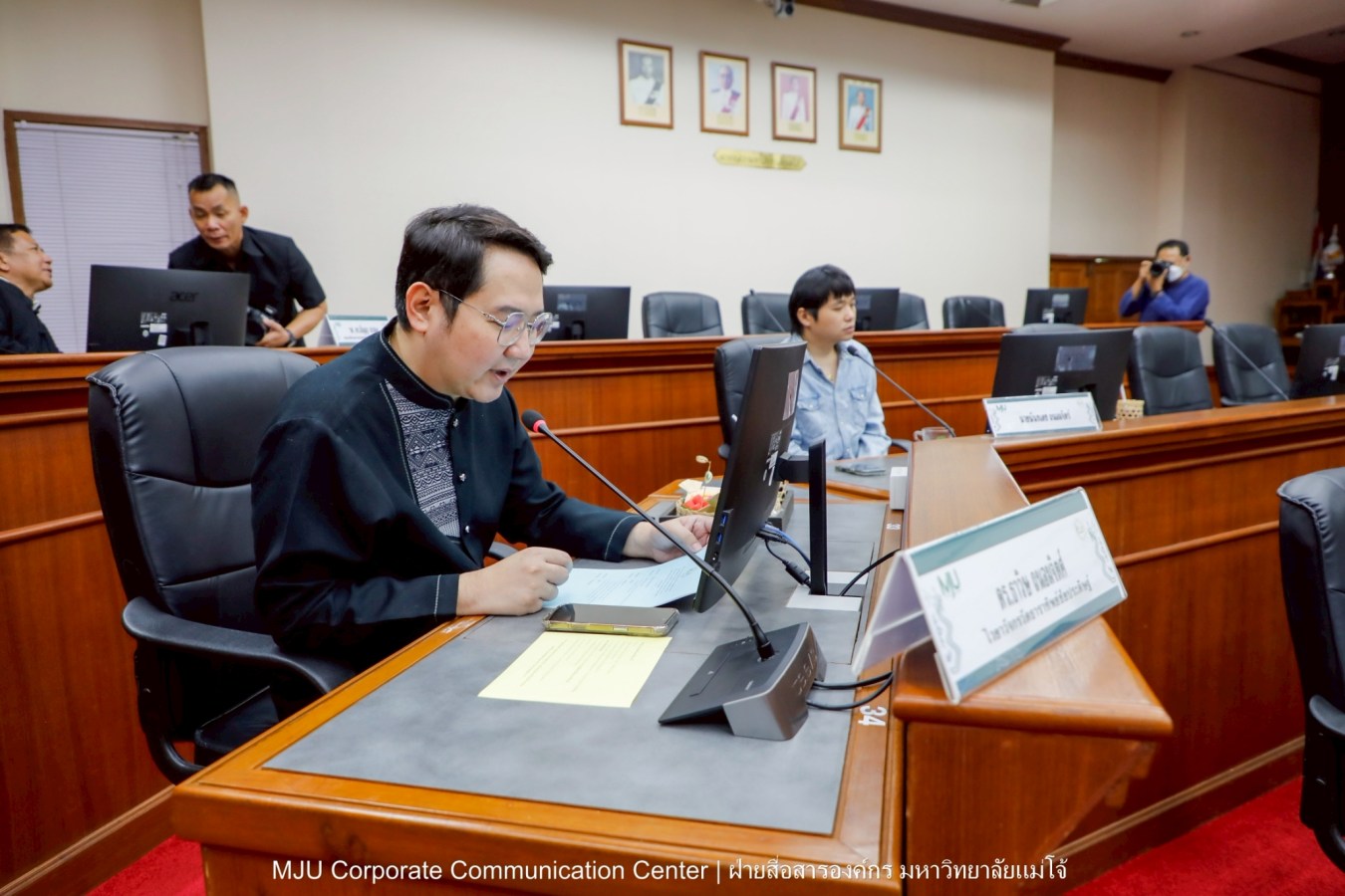 ม.แม่โจ้ ประชุมคณะกรรมการวัดธาราทิพย์ชัยประดิษฐ์ ในพระอุปภัมภ์ฯ ครั้งที่ 1/2569 เตรียมจัดพิธีถวายผ้าพระกฐินฯ