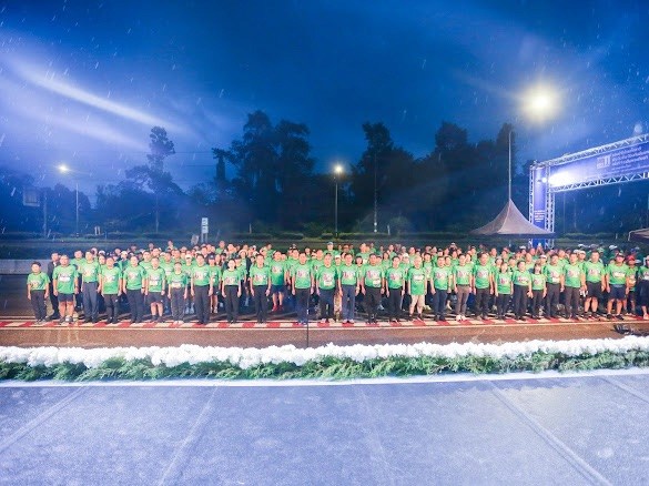 ผู้แทนมหาวิทยาลัย เข้ารับเกียรติบัตร ในฐานะหน่วยงานผู้สนับสนุนกิจกรรม “เดิน วิ่ง ปั่น ป้องกันอัมพาต ครั้งที่ 11”