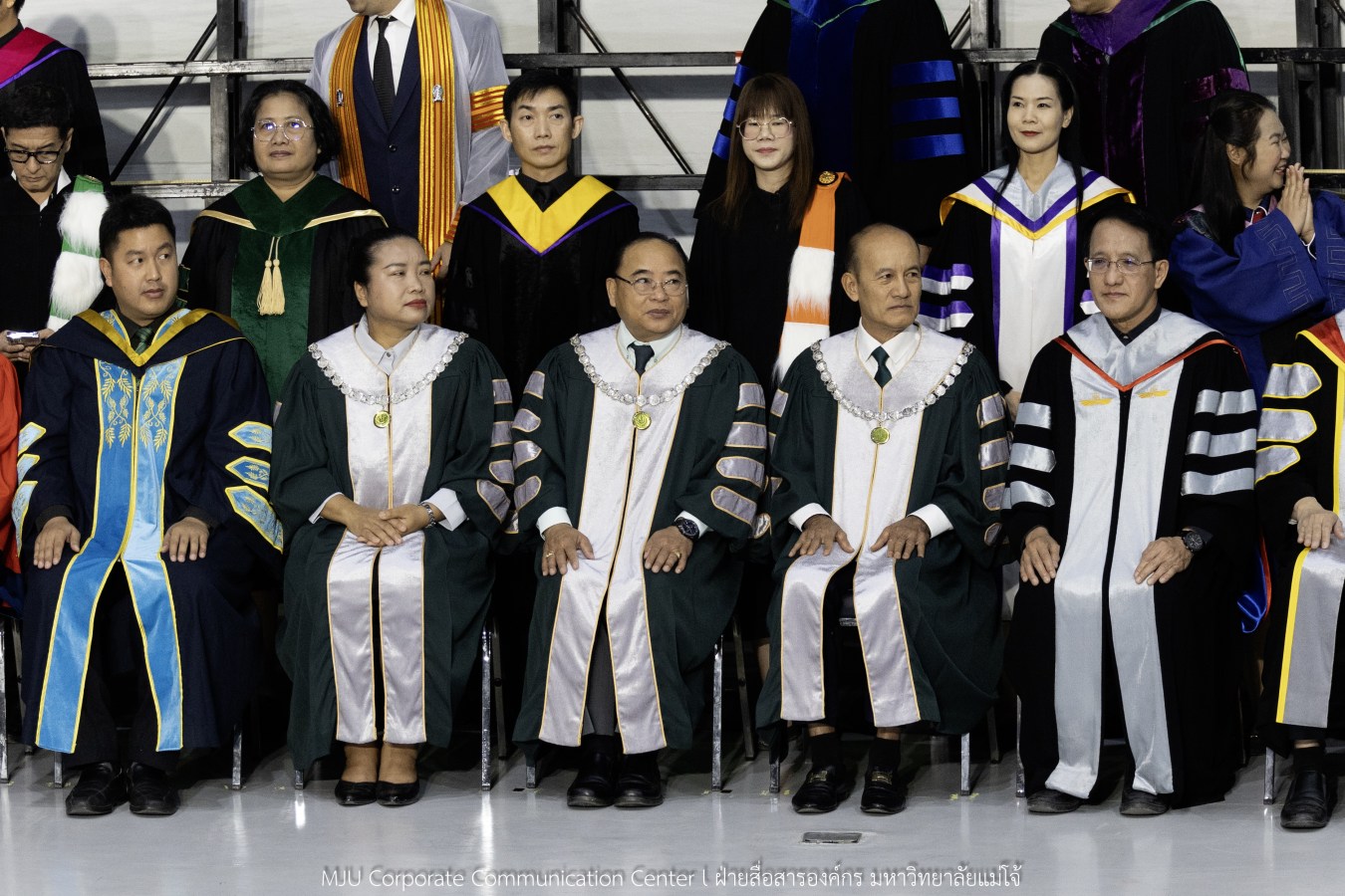 ว่าที่บัณฑิตพร้อม  อาจารย์พร้อม  ญาติพร้อม ทุกคนพร้อม  ร่วมแสดงความยินดี 18 กุมภาพันธ์ 2569  #บรรยากาศซ้อมใหญ่ พิธีพระราชทานปริญญาบัตรมหาวิทยาลัยแม่โจ้ ครั้งที่ 48