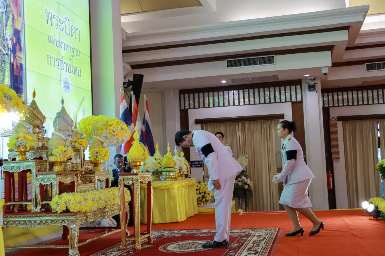 ม.แม่โจ้ เข้าร่วมพิธีถวายราชสักการะแด่ พระบาทสมเด็จพระบรมชนกาธิเบศร มหาภูมิพลอดุลยเดชมหาราช บรมนาถบพิตร เนื่องใน “วันมาตรฐานฝีมือแรงงานแห่งชาติ”