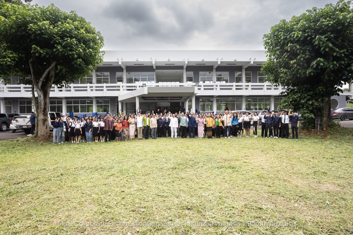ม.แม่โจ้ ทำบุญอาคารเรียนรวมและปฏิบัติการคณะสัตวแพทยศาสตร์