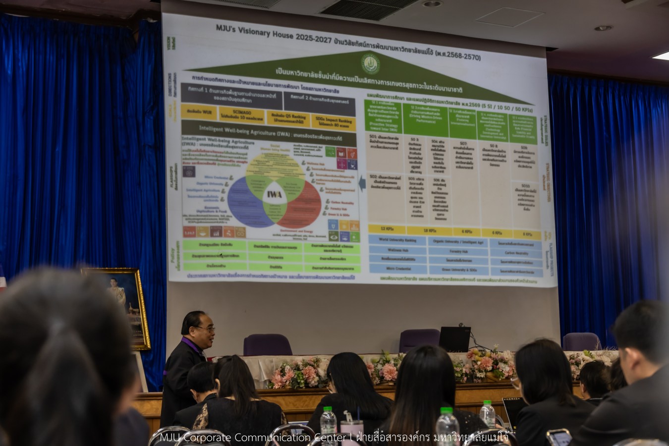 สนม.ม.แม่โจ้ จัดสัมมนาเชิงปฏิบัติการทบทวนแผนกลยุทธ์ และทำแผนปฏิบัติการสำนักงานมหาวิทยาลัย 2569