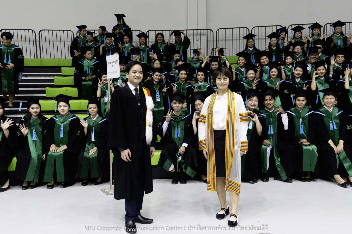 ว่าที่บัณฑิตพร้อม  อาจารย์พร้อม  ญาติพร้อม ทุกคนพร้อม  ร่วมแสดงความยินดี 18 กุมภาพันธ์ 2569  #บรรยากาศซ้อมใหญ่ พิธีพระราชทานปริญญาบัตรมหาวิทยาลัยแม่โจ้ ครั้งที่ 48