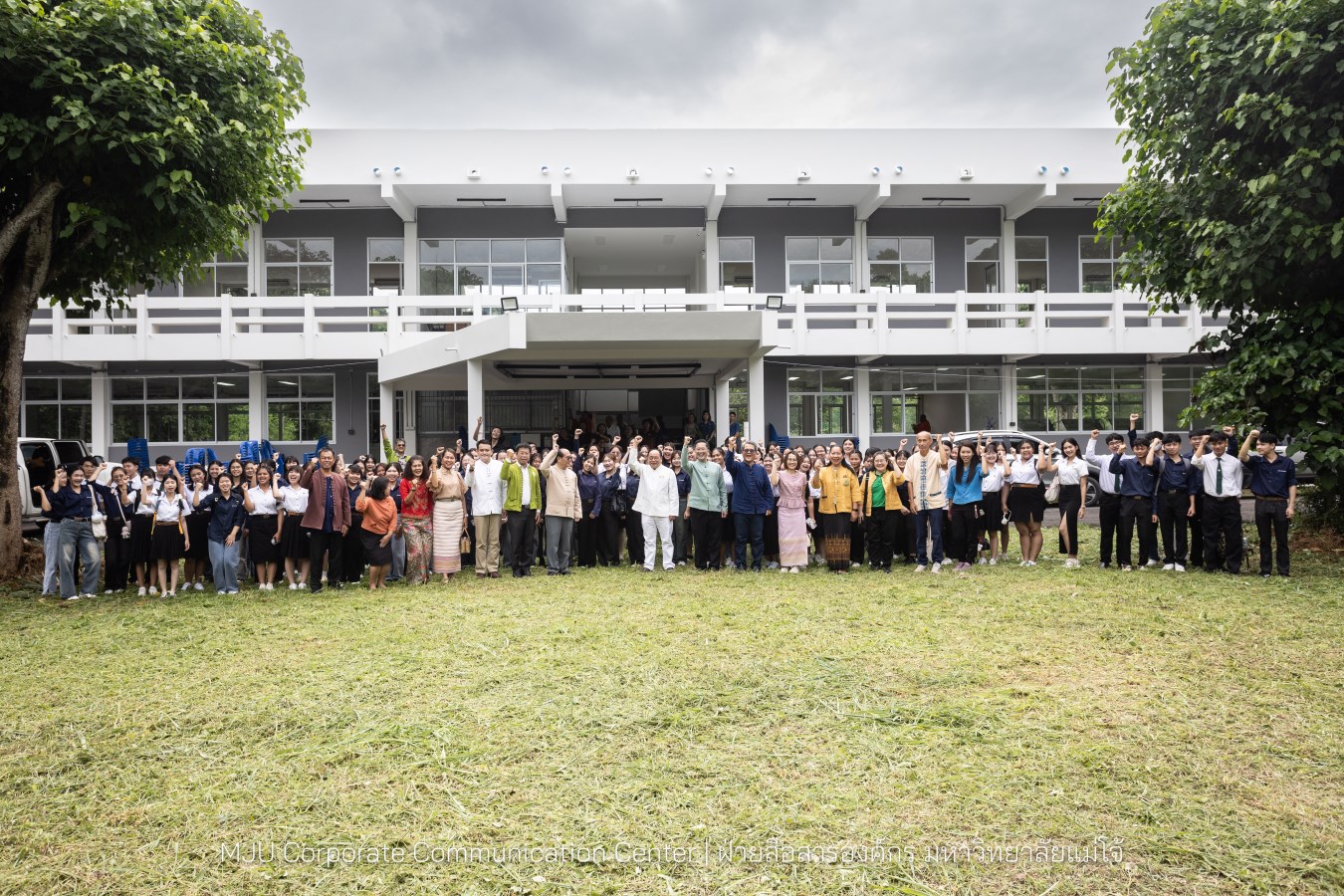 ม.แม่โจ้ ทำบุญอาคารเรียนรวมและปฏิบัติการคณะสัตวแพทยศาสตร์