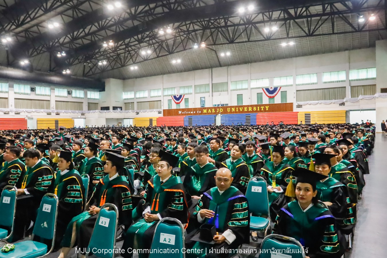 ว่าที่บัณฑิตพร้อม  อาจารย์พร้อม  ญาติพร้อม ทุกคนพร้อม  ร่วมแสดงความยินดี 18 กุมภาพันธ์ 2569  #บรรยากาศซ้อมใหญ่ พิธีพระราชทานปริญญาบัตรมหาวิทยาลัยแม่โจ้ ครั้งที่ 48