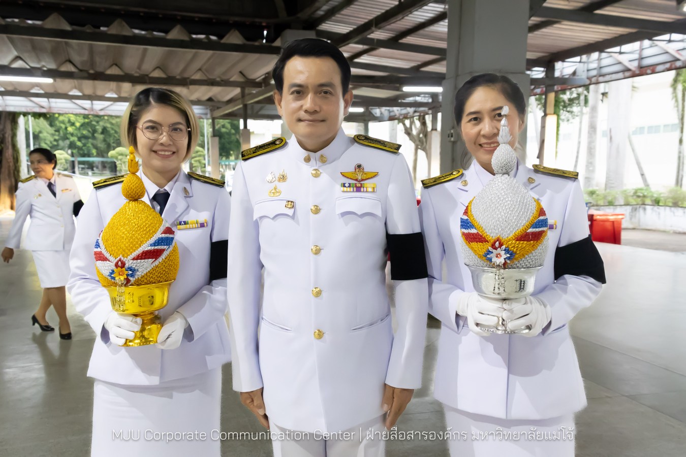 เนื่องในโอกาสวันเฉลิมพระชนมพรรษาพระบาทสมเด็จพระเจ้าอยู่หัว มหาวิทยาลัยแม่โจ้ จัดพิธีถวายพระพรชัยมงคล