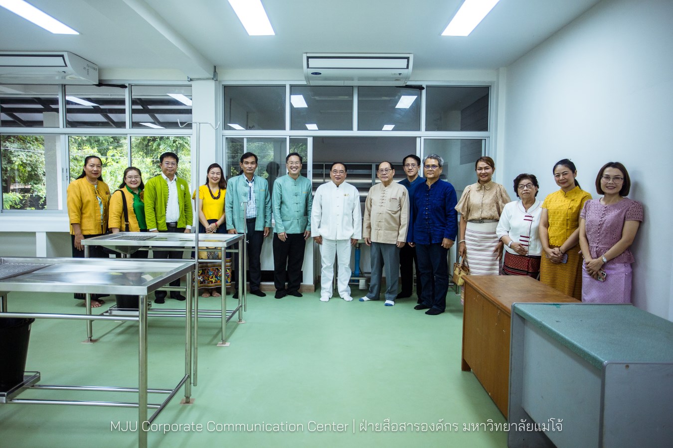 ม.แม่โจ้ ทำบุญอาคารเรียนรวมและปฏิบัติการคณะสัตวแพทยศาสตร์