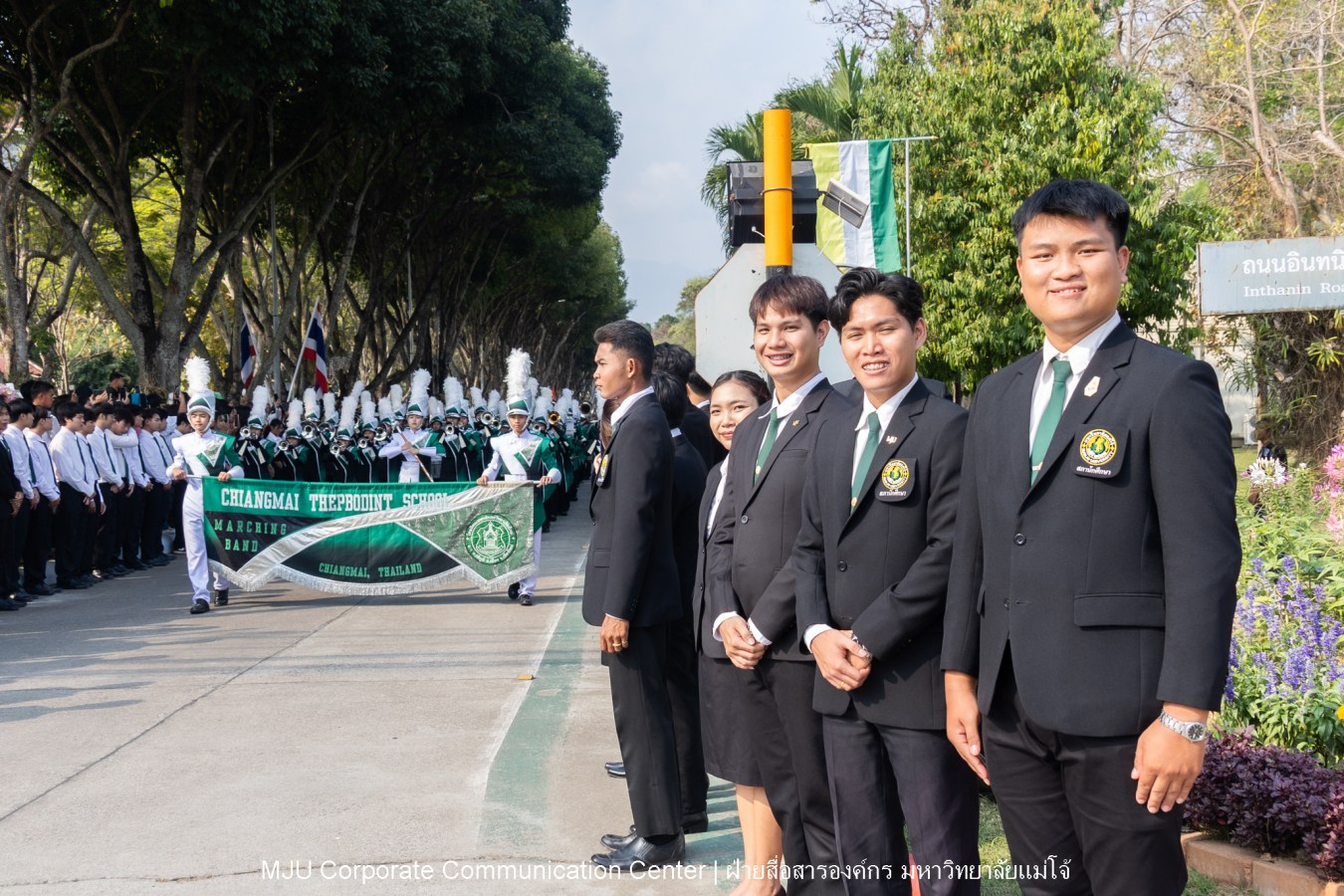 บรรยากาศ พิธีพระราชทานปริญญาบัตร มหาวิทยาลัยแม่โจ้ ประจำปีการศึกษา2567-2568 ครั้งที่ 48  ในวันที่ 19 กุมภาพันธ์ พ.ศ.2569 ณ ศูนย์กีฬาเฉลิมพระเกียรติ มหาวิทยาลัยแม่โจ้