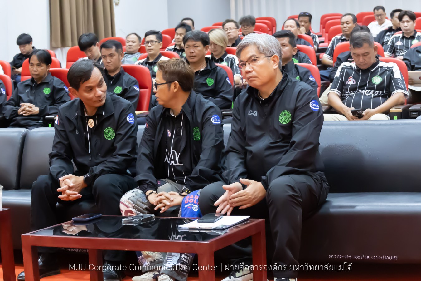 ทัพนักกีฬาบุคลากร ม.แม่โจ้ พร้อมลุยศึก “มศว.เกมส์”  การแข่งขันกีฬาบุคลากรมหาวิทยาลัยแห่งประเทศไทย ครั้งที่ ๔๒