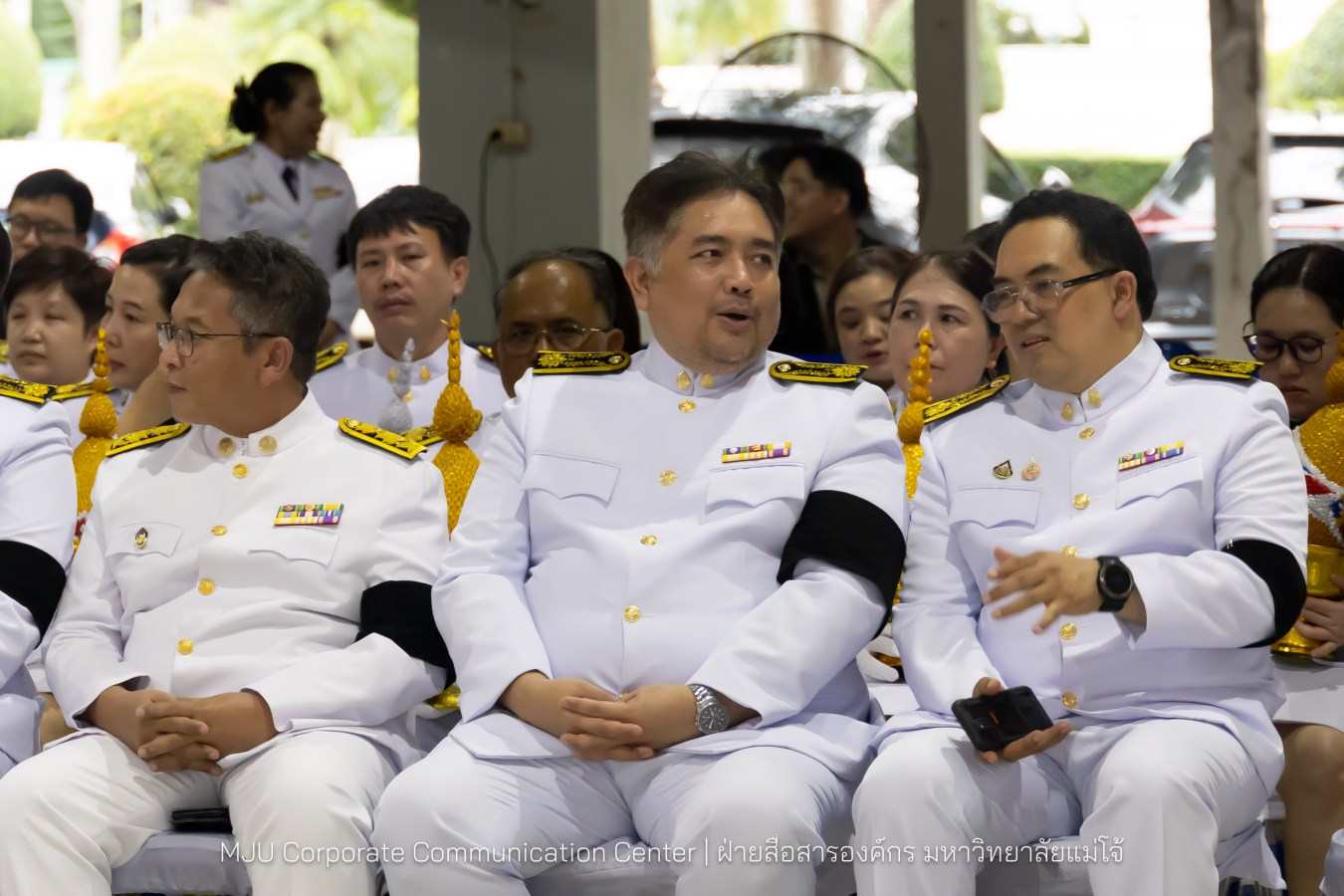เนื่องในโอกาสวันเฉลิมพระชนมพรรษาพระบาทสมเด็จพระเจ้าอยู่หัว มหาวิทยาลัยแม่โจ้ จัดพิธีถวายพระพรชัยมงคล