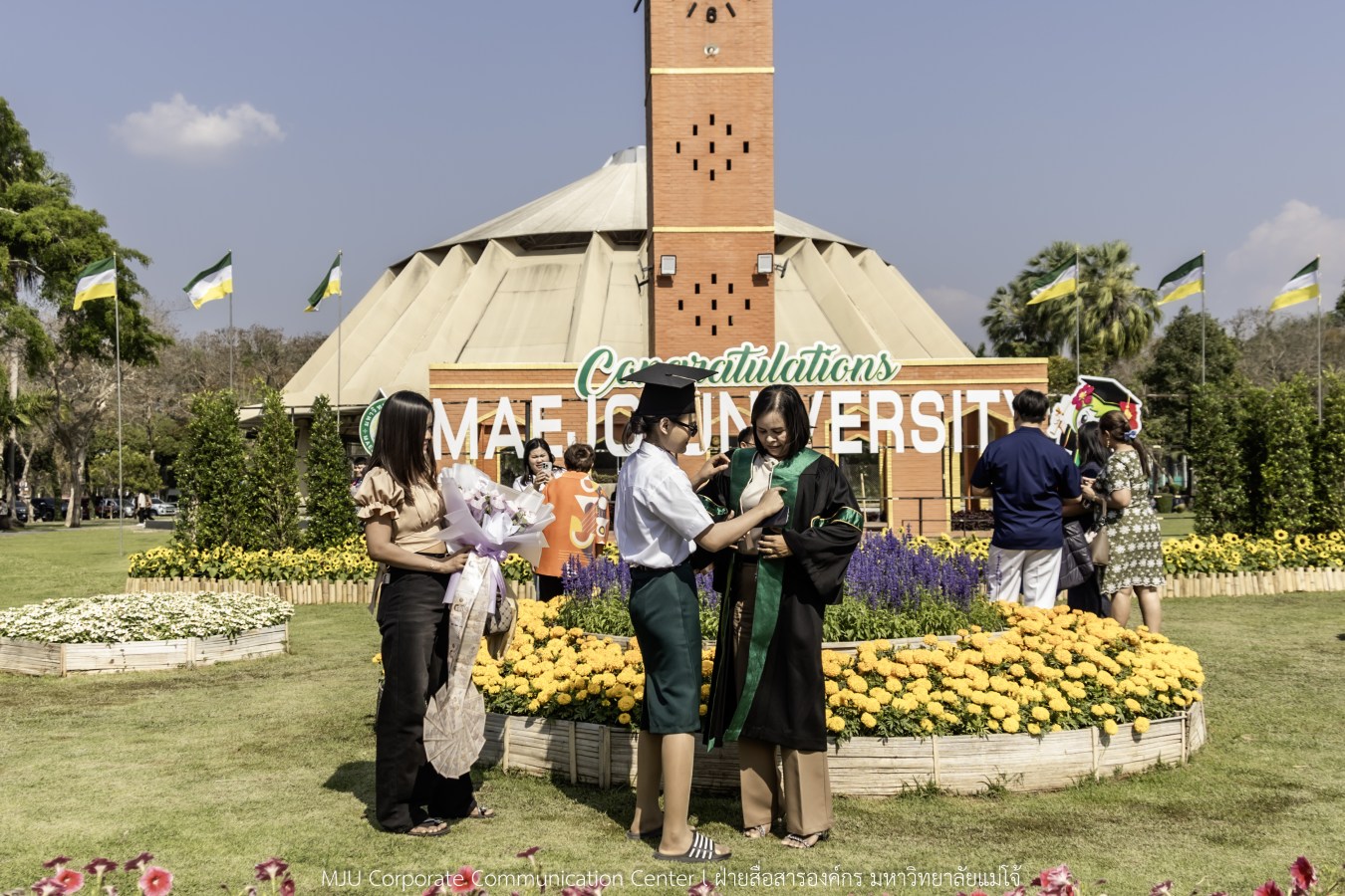 ว่าที่บัณฑิตพร้อม  อาจารย์พร้อม  ญาติพร้อม ทุกคนพร้อม  ร่วมแสดงความยินดี 18 กุมภาพันธ์ 2569  #บรรยากาศซ้อมใหญ่ พิธีพระราชทานปริญญาบัตรมหาวิทยาลัยแม่โจ้ ครั้งที่ 48