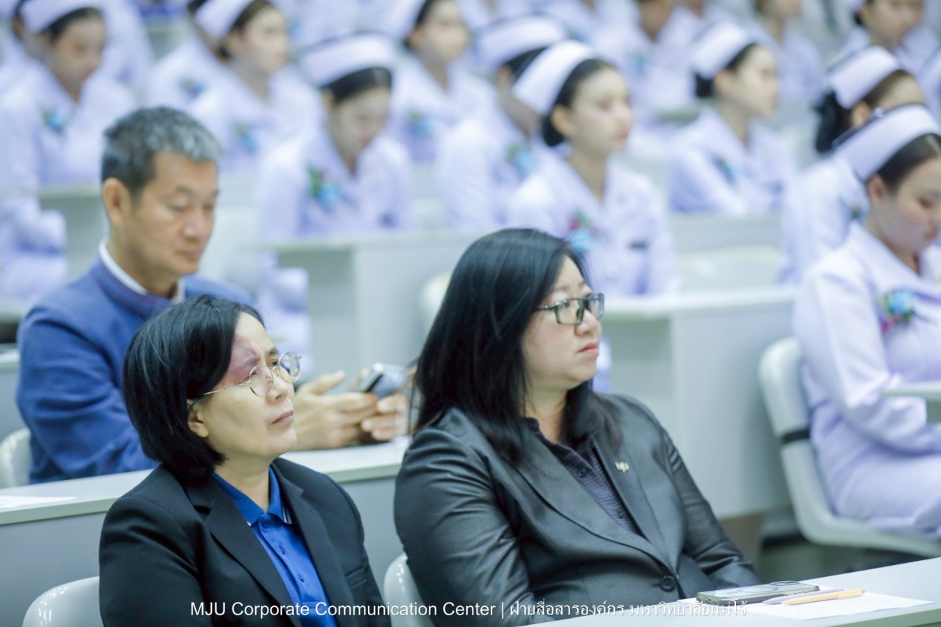 พยาบาลแม่โจ้ รุ่น 1 ประดับแถบหมวก-รับเข็มวิทยฐานะ พร้อมก้าวสู่พยาบาลวิชาชีพอย่างเป็นทางการ