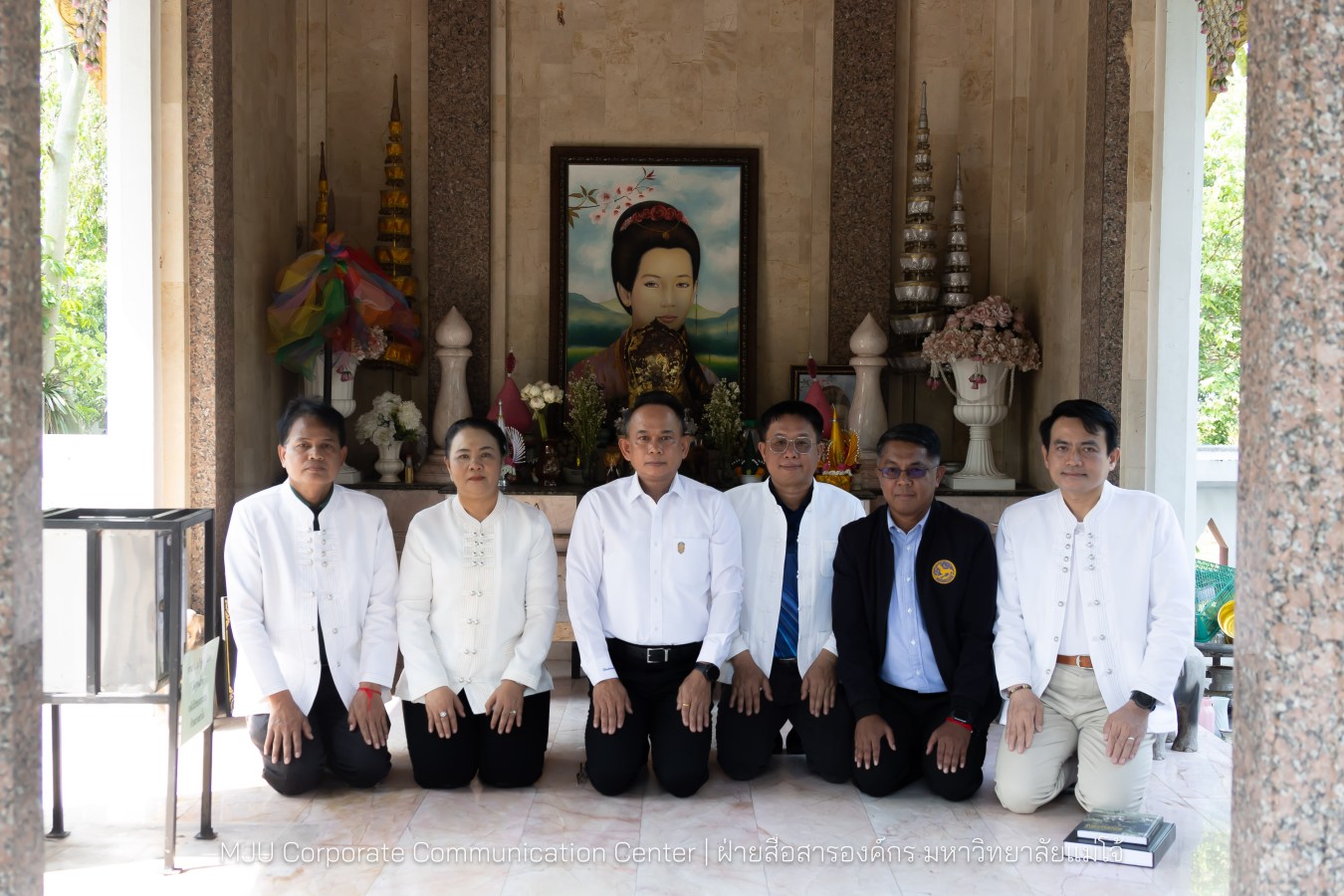 รองปลัดกระทรวงมหาดไทย สักการะสิ่งศักดิ์ ม.แม่โจ้