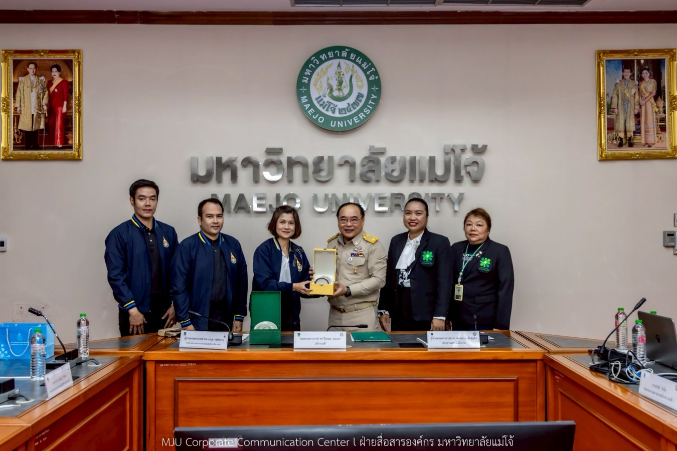 สภาคณาจารย์และผู้ปฏิบัติงานสถาบันพระบรมราชชนกเข้าศึกษาดูงานสภาพนักงาน ม.แม่โจ้