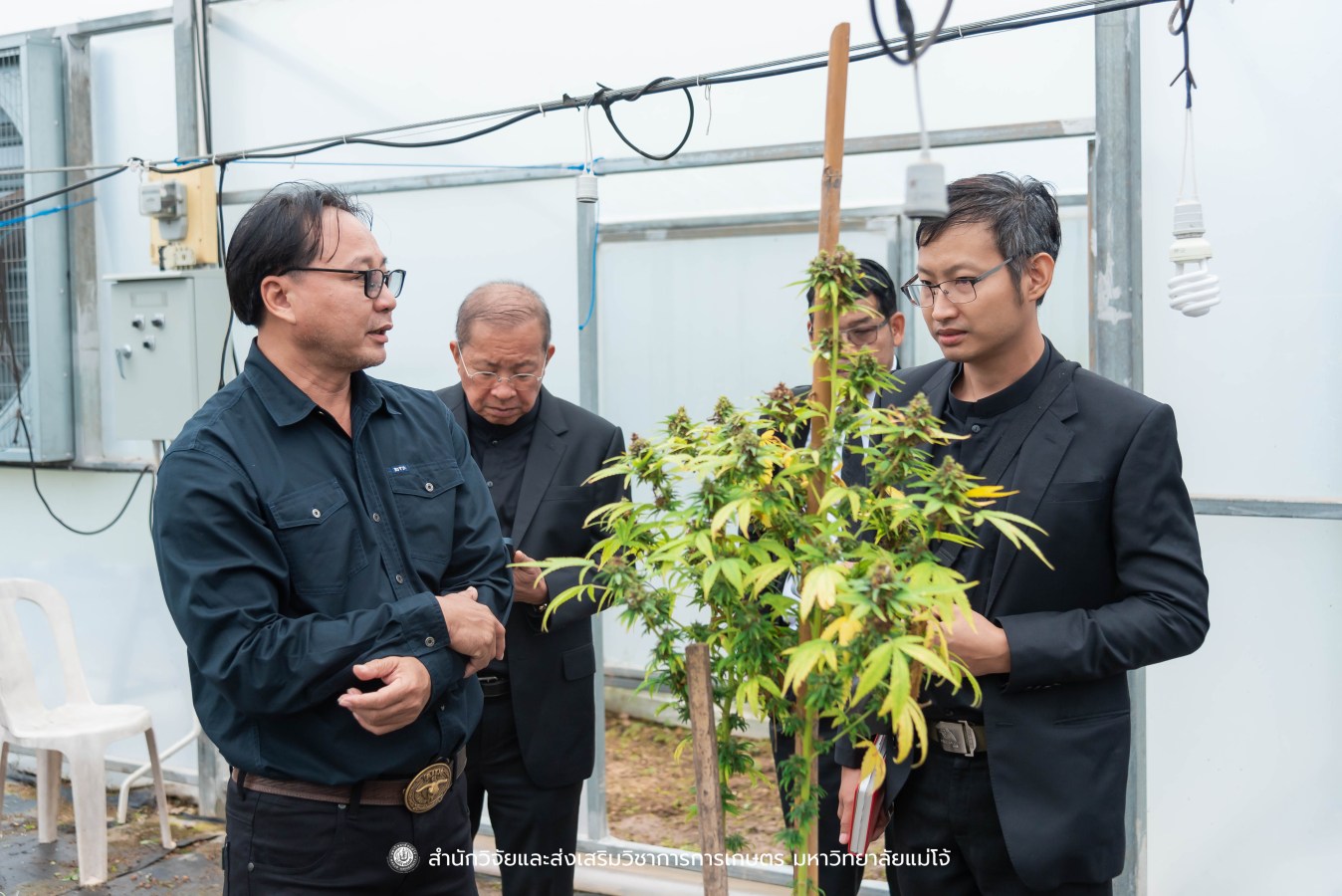 มหาวิทยาลัยแม่โจ้ ต้อนรับคณะผู้บริหารของสำนักงานเลขาธิการวุฒิสภา ในโครงการติดตามผลการนำผลงานวิจัยไปใช้ประโยชน์ในกระบวนการนิติบัญญัติ
