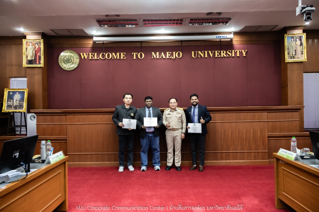 ม.แม่โจ้  ยกย่องเชิดชู  หน่วยงาน คณาจารย์ และนักศึกษา ได้รับรางวัลระดับชาติและนานาชาติ