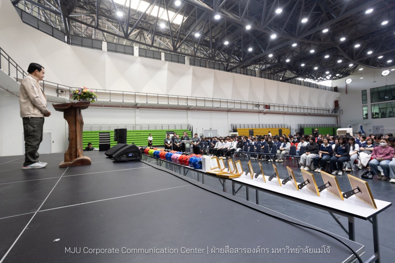 ม.แม่โจ้ อบรม Road Safety Organization ขับขี่ปลอดภัย สร้างวินัยจราจรให้นักศึกษา