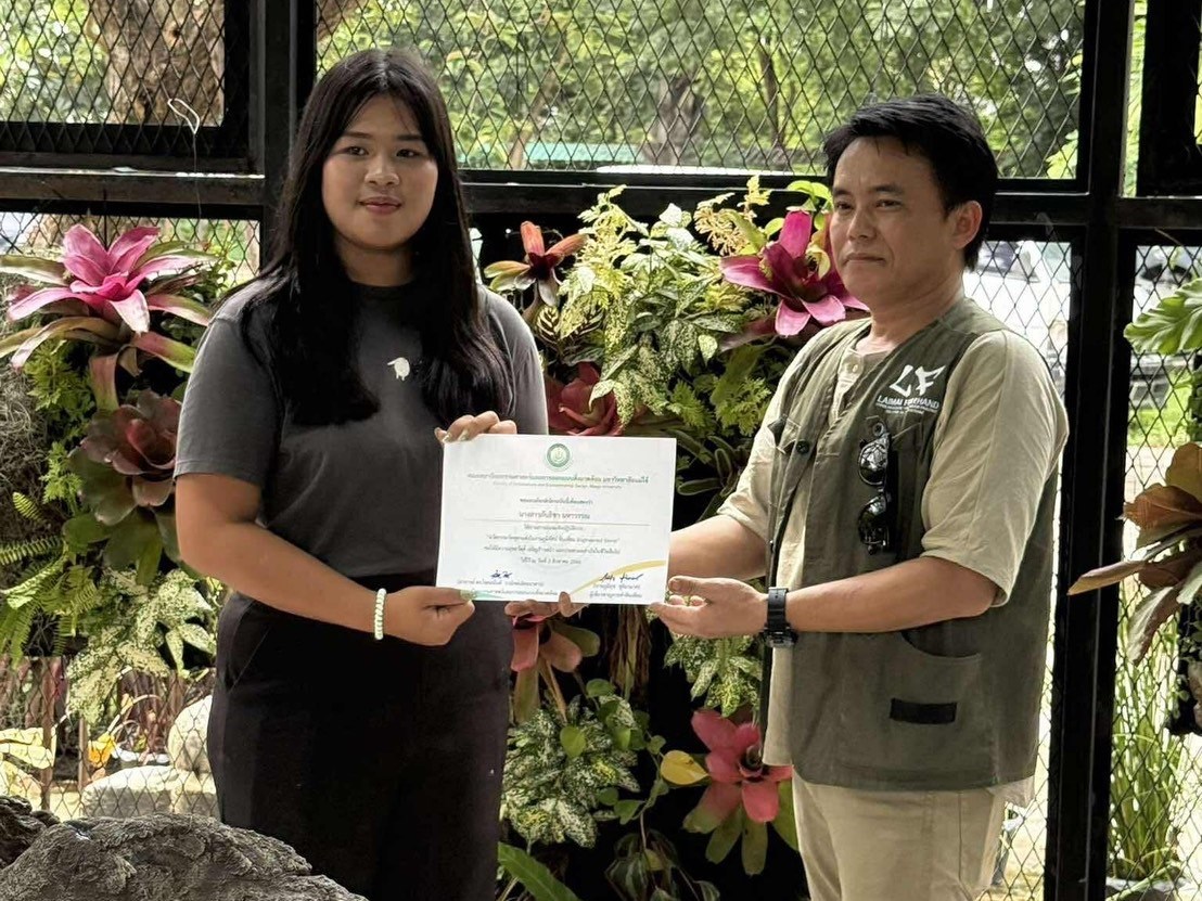 คณะสถาปัตย์ฯ ม.แม่โจ้  อบรมเชิงปฏิบัติการ นวัตกรรมหินเทียมรักษ์โลก