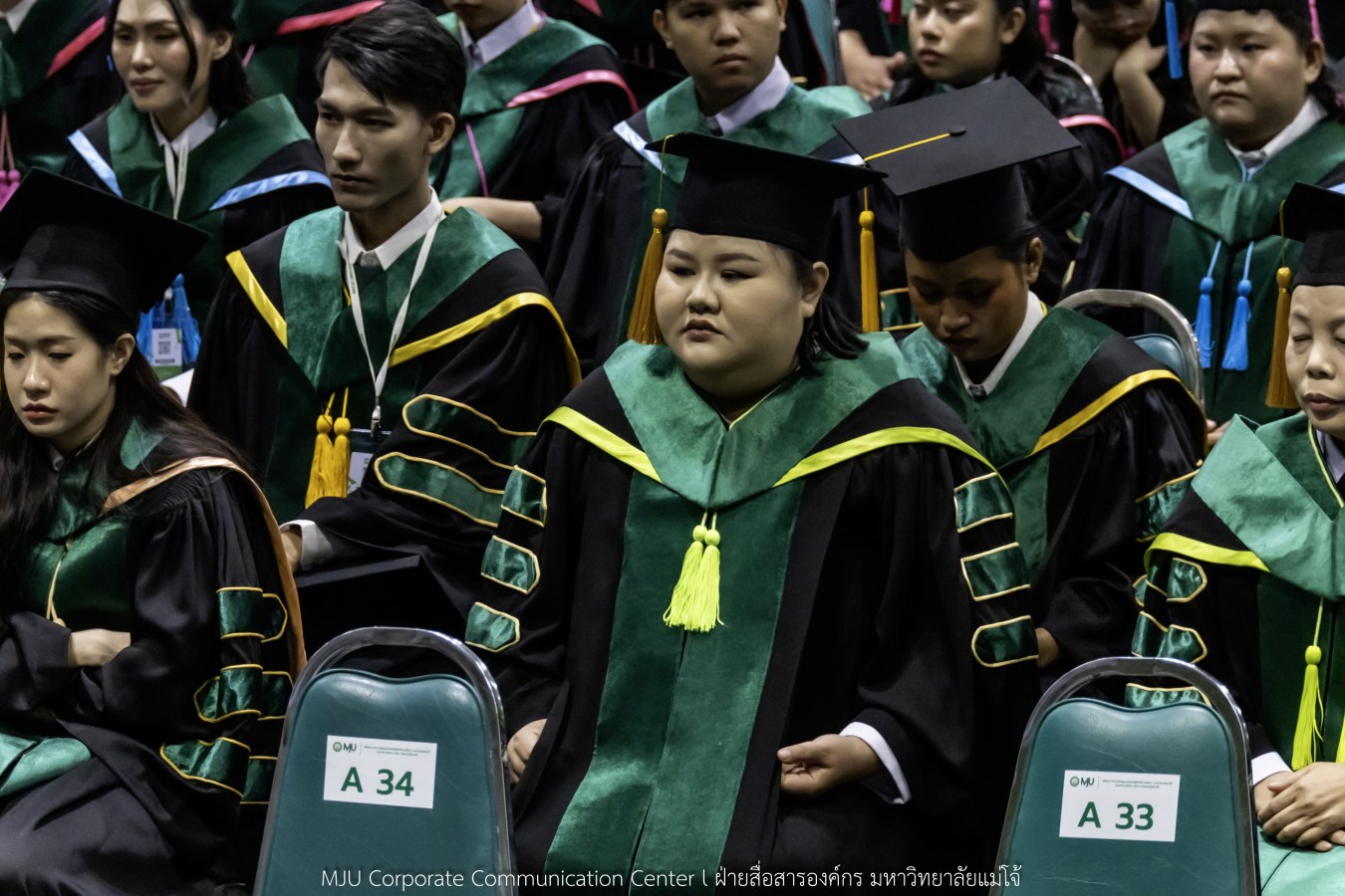 ว่าที่บัณฑิตพร้อม  อาจารย์พร้อม  ญาติพร้อม ทุกคนพร้อม  ร่วมแสดงความยินดี 18 กุมภาพันธ์ 2569  #บรรยากาศซ้อมใหญ่ พิธีพระราชทานปริญญาบัตรมหาวิทยาลัยแม่โจ้ ครั้งที่ 48