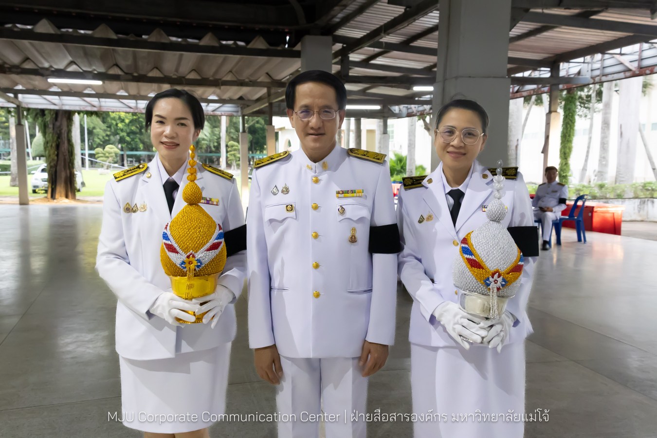 เนื่องในโอกาสวันเฉลิมพระชนมพรรษาพระบาทสมเด็จพระเจ้าอยู่หัว มหาวิทยาลัยแม่โจ้ จัดพิธีถวายพระพรชัยมงคล
