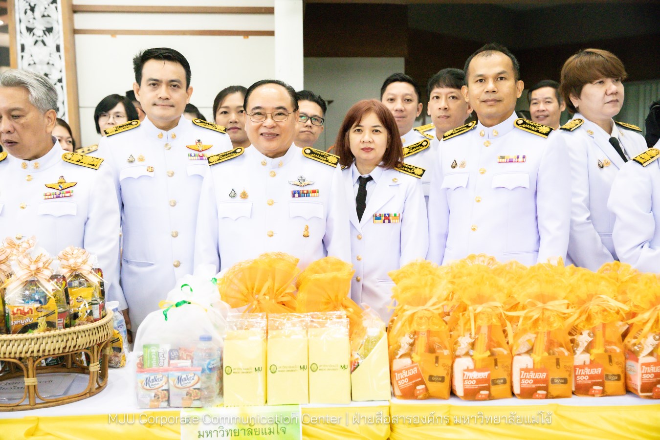 เนื่องในโอกาสวันเฉลิมพระชนมพรรษา 28 กรกฎาคม 2568 ม.แม่โจ้ ร่วมพิธีเฉลิมพระเกียรติพระบาทสมเด็จพระเจ้าอยู่หัว