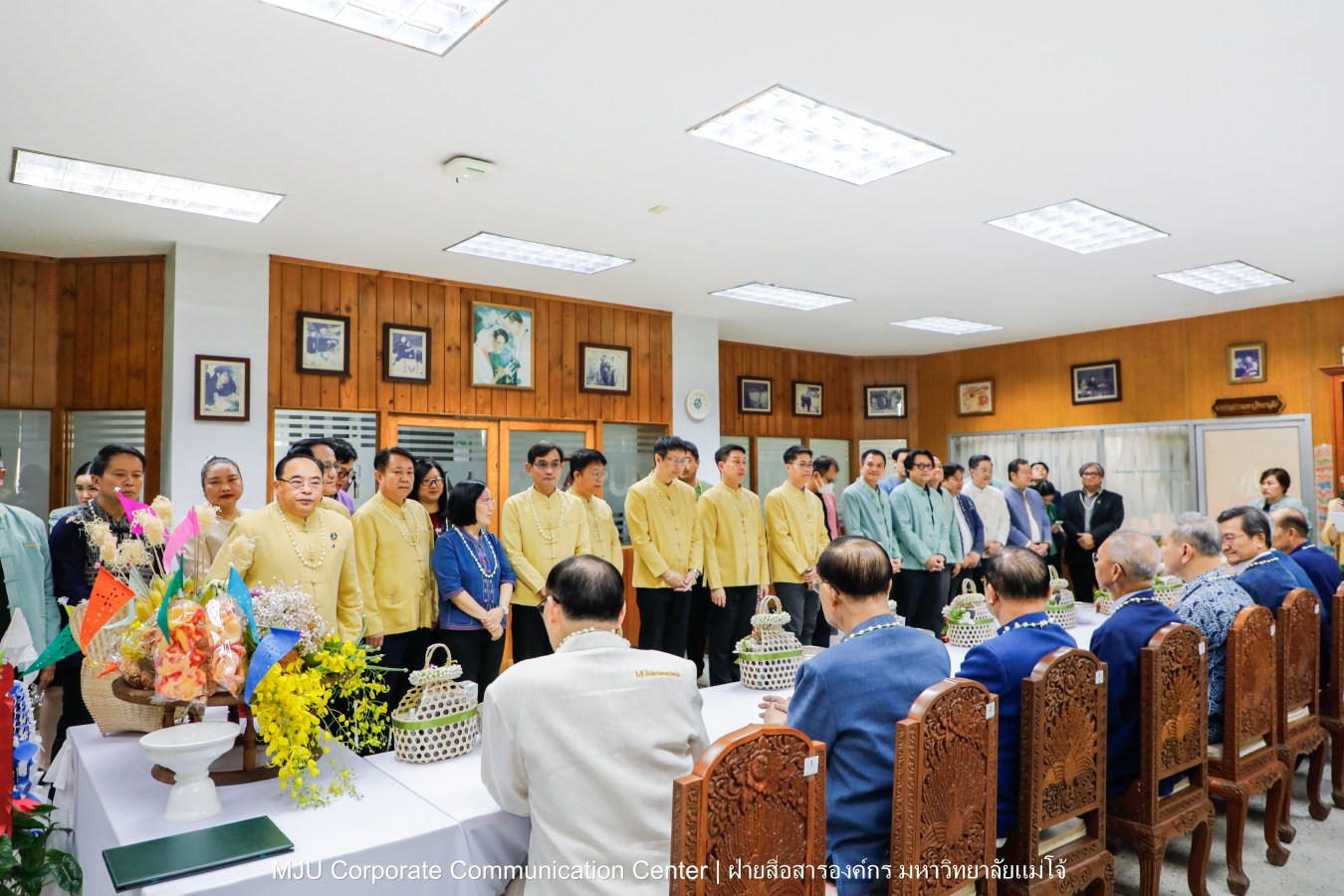 ม.แม่โจ้ จัดพิธีดำหัวนายกสภามหาวิทยาลัยและกรรมการสภามหาวิทยาลัยผู้ทรงคุณวุฒิ ประจำปี 2569