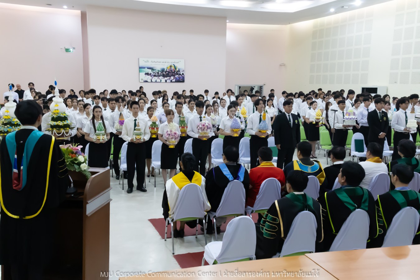 ม.แม่โจ้ “น้อมจิต วันทา บูชาครู” จัดพิธีไหว้ครู พร้อมเชิดชูอาจารย์-บุคลากรดีเด่น ประจำปี 2569