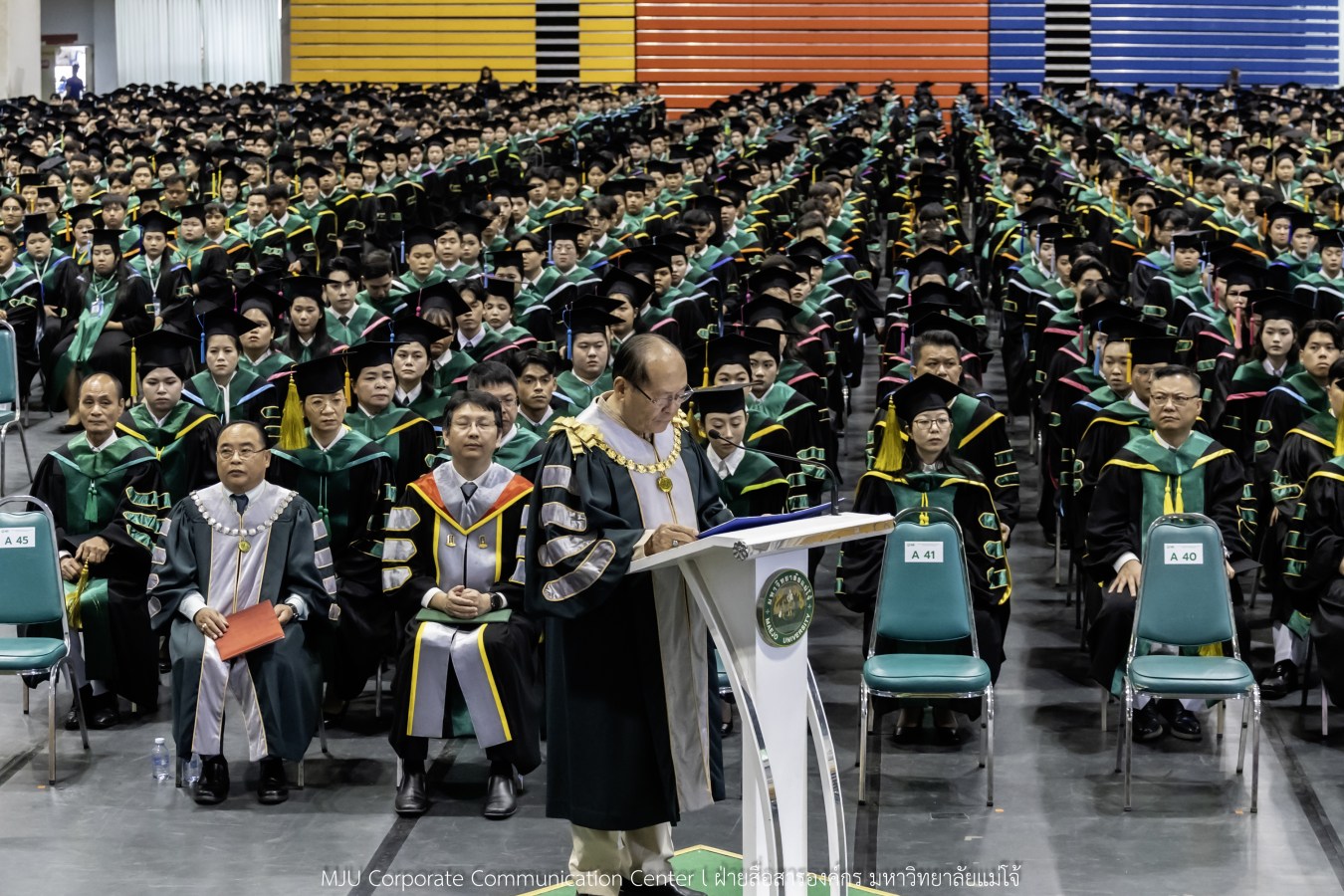 ว่าที่บัณฑิตพร้อม  อาจารย์พร้อม  ญาติพร้อม ทุกคนพร้อม  ร่วมแสดงความยินดี 18 กุมภาพันธ์ 2569  #บรรยากาศซ้อมใหญ่ พิธีพระราชทานปริญญาบัตรมหาวิทยาลัยแม่โจ้ ครั้งที่ 48