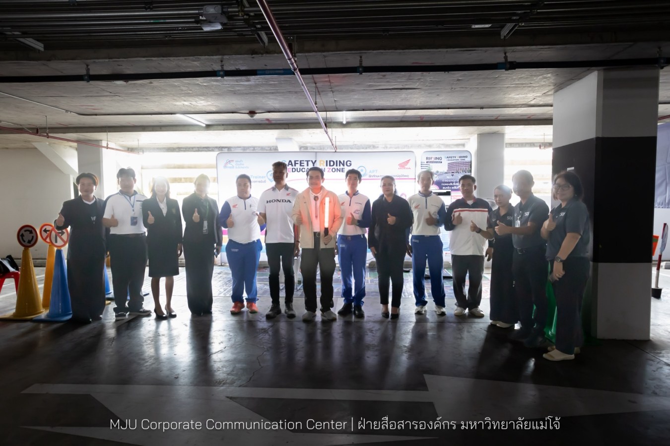 ม.แม่โจ้ อบรม Road Safety Organization ขับขี่ปลอดภัย สร้างวินัยจราจรให้นักศึกษา