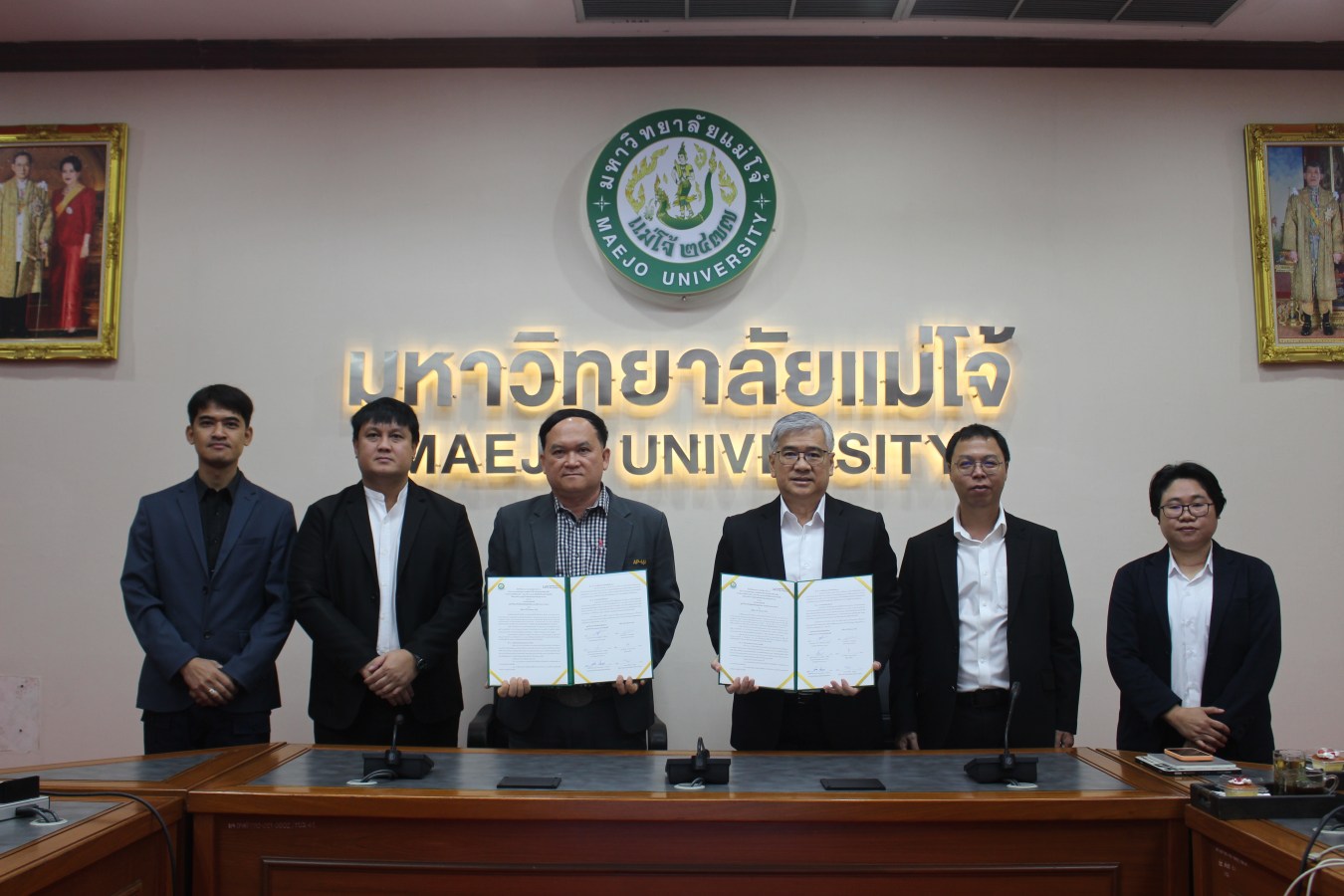 ม.แม่โจ้ จับมือ ภาคเอกชน สร้างความร่วมมือทางวิชาการ พร้อมพัฒนาผลิตภัณฑ์และเทคโนโลยีทางการเกษตร