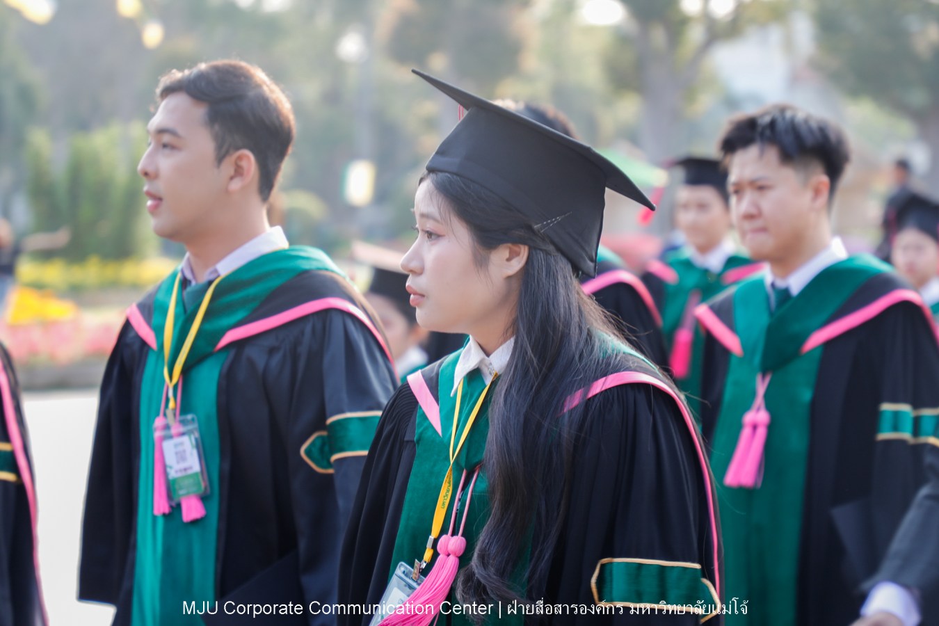 ว่าที่บัณฑิตพร้อม  อาจารย์พร้อม  ญาติพร้อม ทุกคนพร้อม  ร่วมแสดงความยินดี 18 กุมภาพันธ์ 2569  #บรรยากาศซ้อมใหญ่ พิธีพระราชทานปริญญาบัตรมหาวิทยาลัยแม่โจ้ ครั้งที่ 48