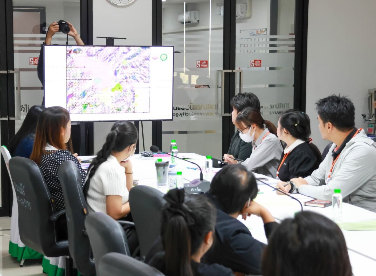 ม.แม่โจ้ จัดประชุมพัฒนาเครือข่ายปกครองท้องถิ่น สนับสนุนการดำเนินงานฐานทรัพยากรท้องถิ่น อ.สันทราย จ.เชียงใหม่