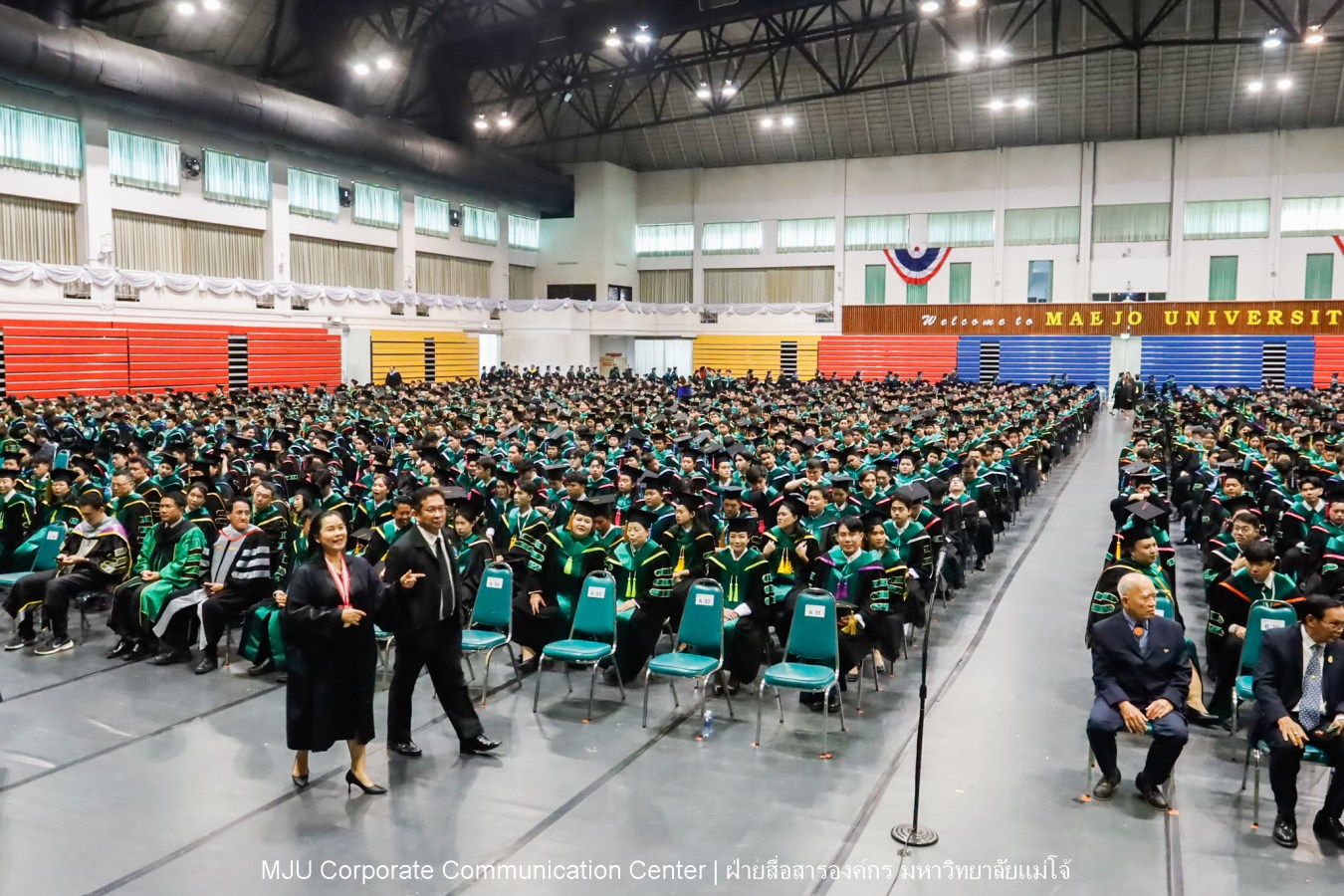 ว่าที่บัณฑิตพร้อม  อาจารย์พร้อม  ญาติพร้อม ทุกคนพร้อม  ร่วมแสดงความยินดี 18 กุมภาพันธ์ 2569  #บรรยากาศซ้อมใหญ่ พิธีพระราชทานปริญญาบัตรมหาวิทยาลัยแม่โจ้ ครั้งที่ 48