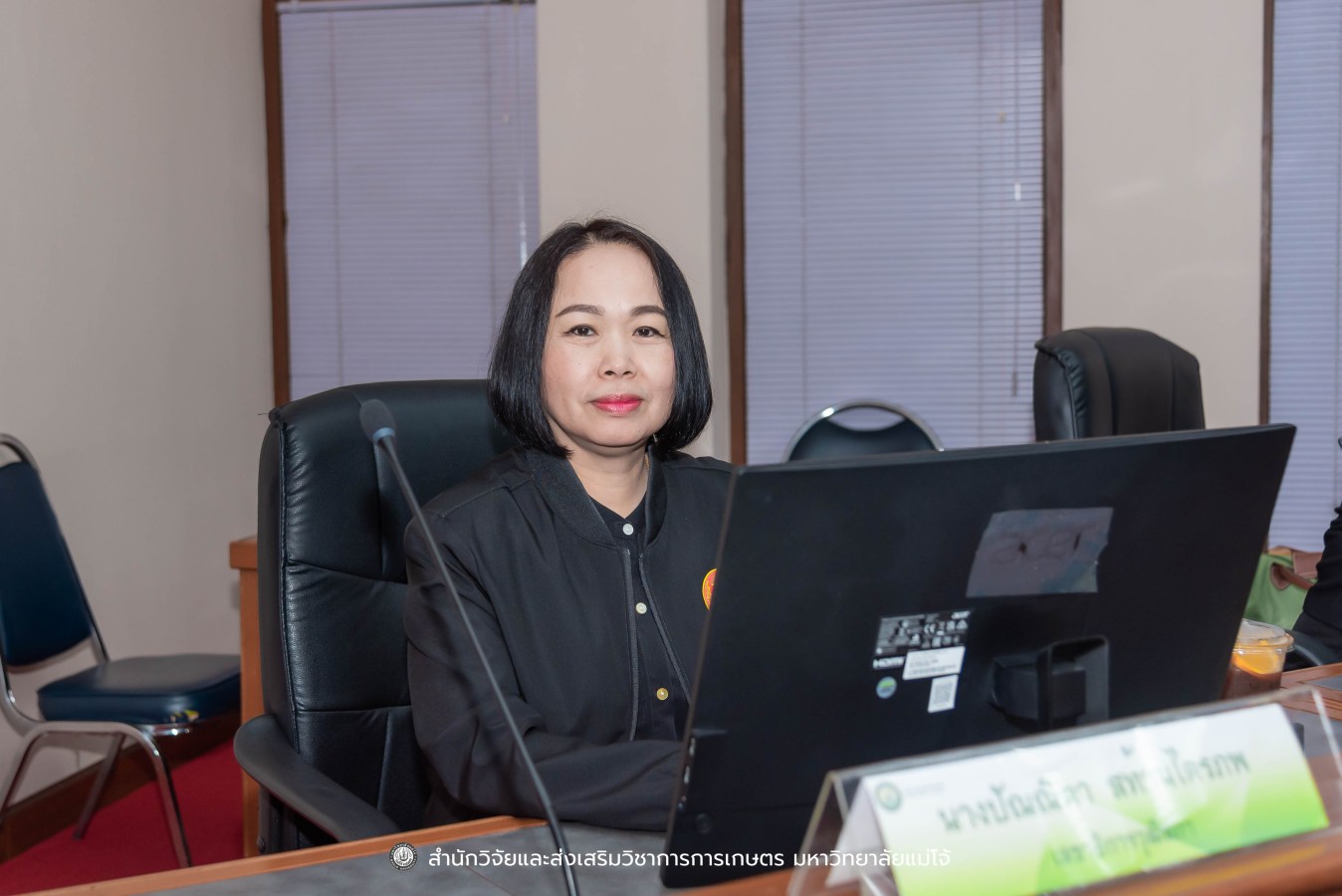 มหาวิทยาลัยแม่โจ้ ต้อนรับคณะผู้บริหารของสำนักงานเลขาธิการวุฒิสภา ในโครงการติดตามผลการนำผลงานวิจัยไปใช้ประโยชน์ในกระบวนการนิติบัญญัติ