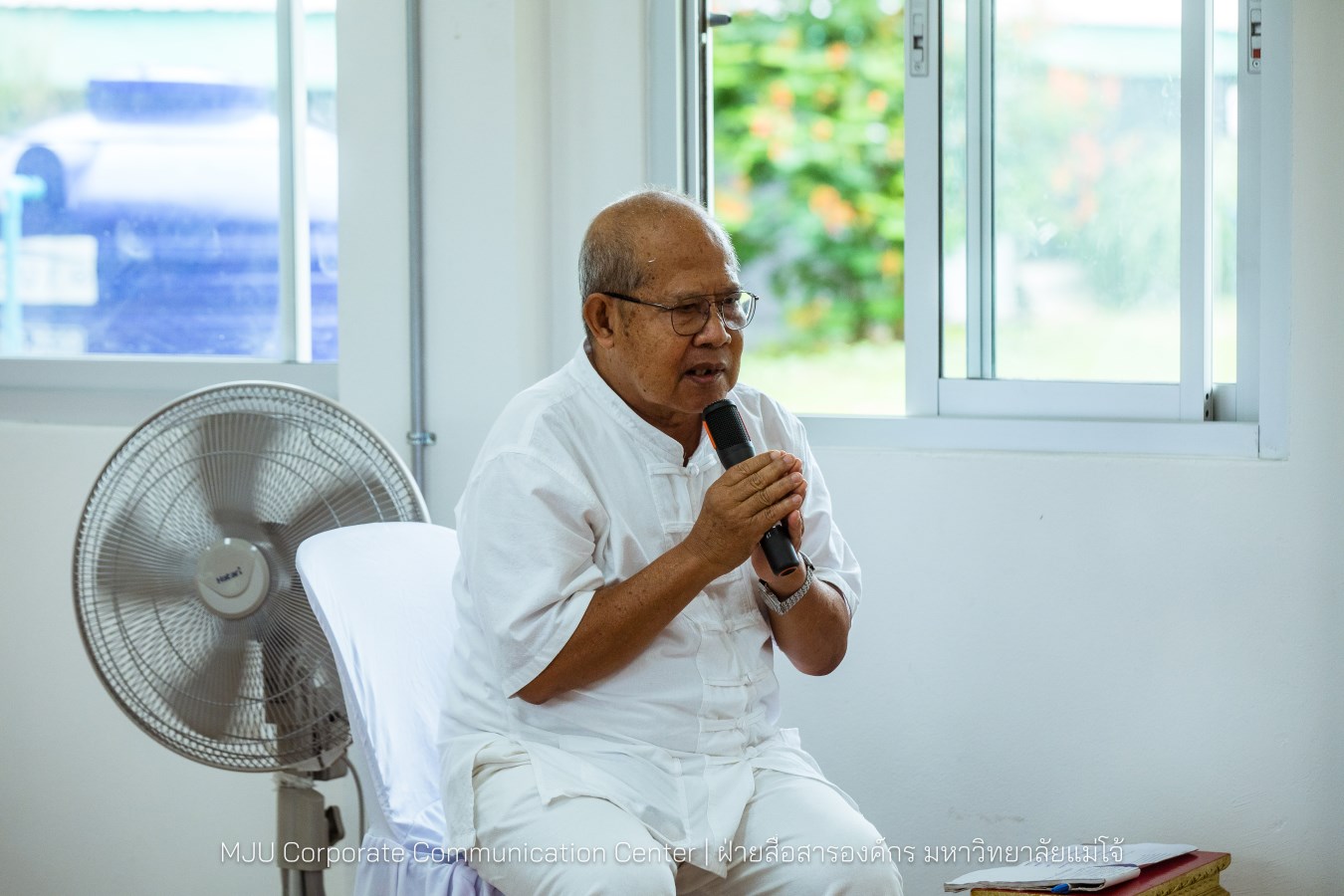 ม.แม่โจ้ ทำบุญอาคารเรียนรวมและปฏิบัติการคณะสัตวแพทยศาสตร์