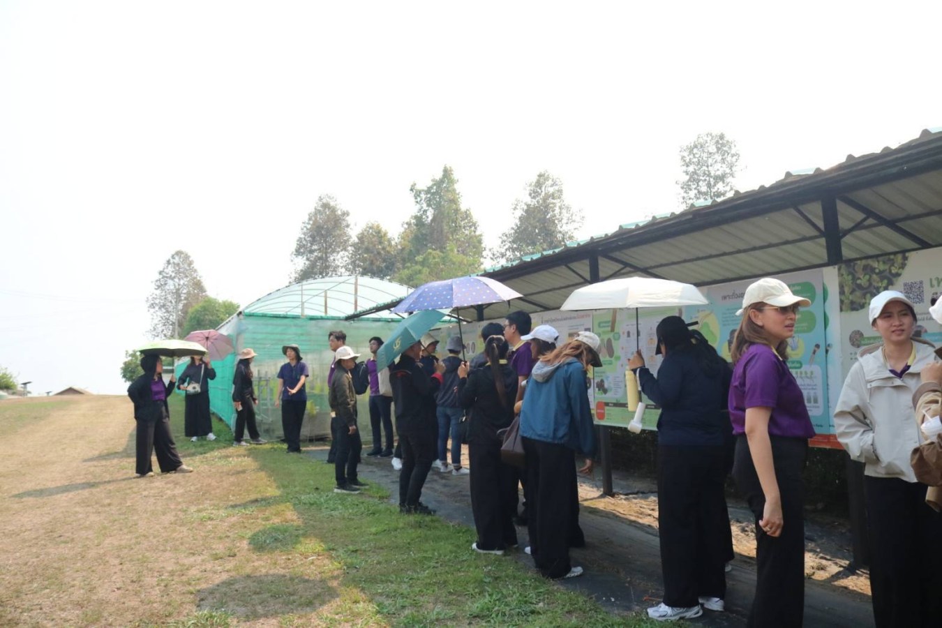 ศูนย์ปรับปรุงพันธุ์และผลิตเมล็ดพันธุ์ผักอินทรีย์ ม.แม่โจ้ ต้อนรับคณะดูงานวิทยาลัยโพธิวิชชาลัย ม.ศรีนครินทรวิโรฒ