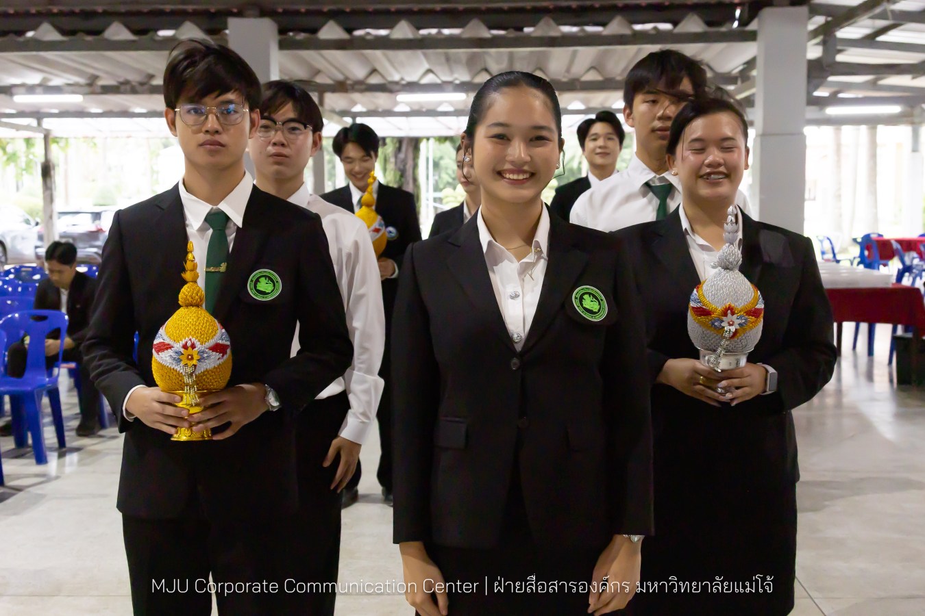 เนื่องในโอกาสวันเฉลิมพระชนมพรรษาพระบาทสมเด็จพระเจ้าอยู่หัว มหาวิทยาลัยแม่โจ้ จัดพิธีถวายพระพรชัยมงคล