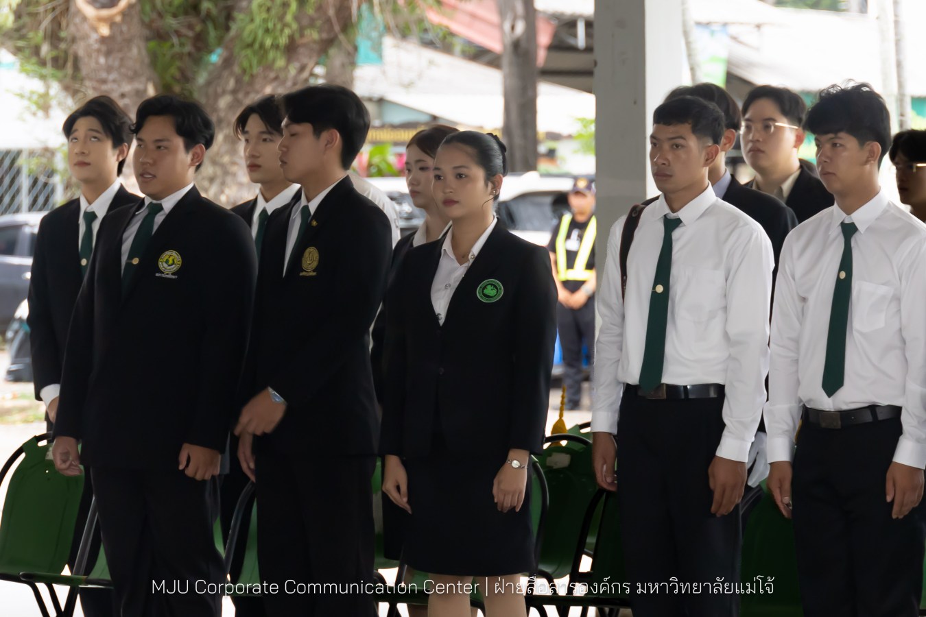 เนื่องในโอกาสวันเฉลิมพระชนมพรรษาพระบาทสมเด็จพระเจ้าอยู่หัว มหาวิทยาลัยแม่โจ้ จัดพิธีถวายพระพรชัยมงคล