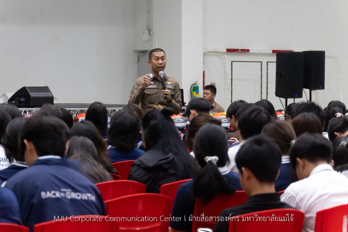 ม.แม่โจ้ อบรม Road Safety Organization ขับขี่ปลอดภัย สร้างวินัยจราจรให้นักศึกษา