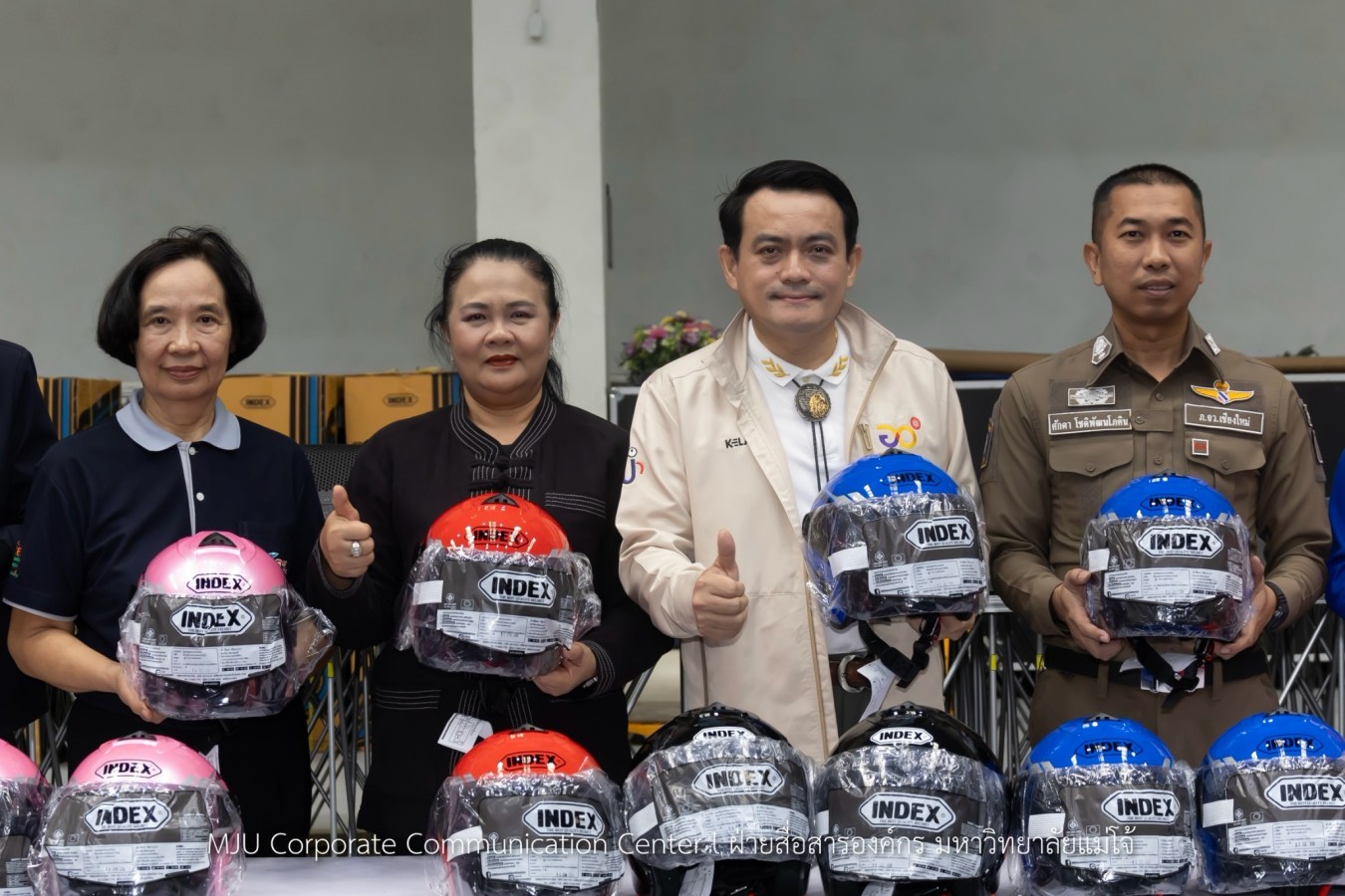 ม.แม่โจ้ อบรม Road Safety Organization ขับขี่ปลอดภัย สร้างวินัยจราจรให้นักศึกษา